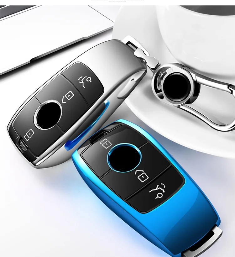 Чехол для ключей автомобиля 360 ° TPU Защитный чехол для ключей Mercedes Benz E класс W213 S класс аксессуары