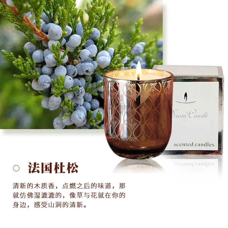 Scented Candles Romantic Wedding Favor Wedding Gift Candle Scented Soy Candle Vela Perfumada Wedding Candles Romantic HH50LZ - Цвет: D
