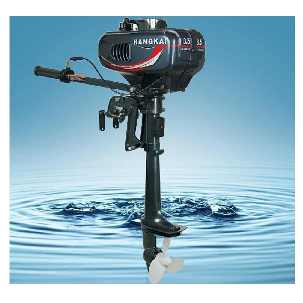 Fast Shipping New Arrived   Hot Selling Hangkai Water Cooled  Hangkai 2 Stroke 3.5 Hp Boat Engine Outboard Boat Motor new arrived free shipping hot hot xxx photo full color p10 1 2x1 8m led new stage lights curtain