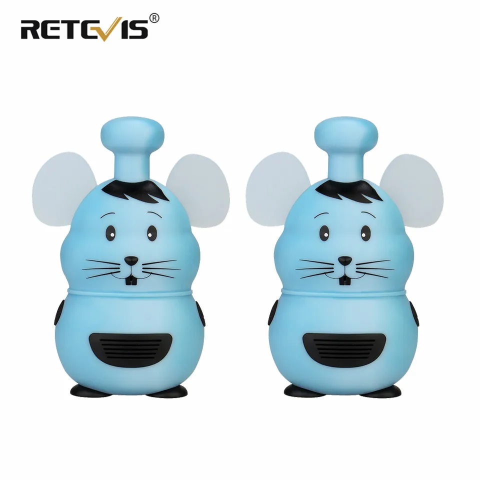 Retevis RT30M мини игрушка Walkie Talkie 2 шт. Милая мышь стиль PMR 446MHz дети двухстороннее радио