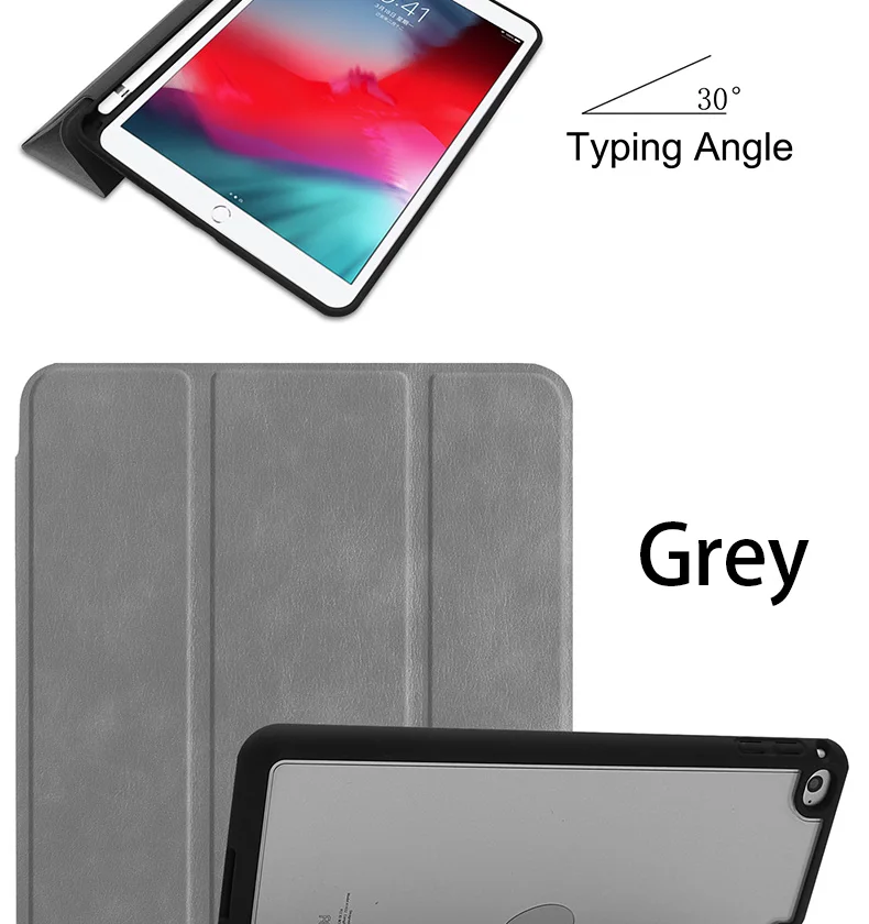 Для Apple Ipad Mini 4 5 кожаный мягкий чехол с принтом для Samsung Galaxy чехол ультра тонкий умный флип чехол противоударный против падения пылезащитный чехол