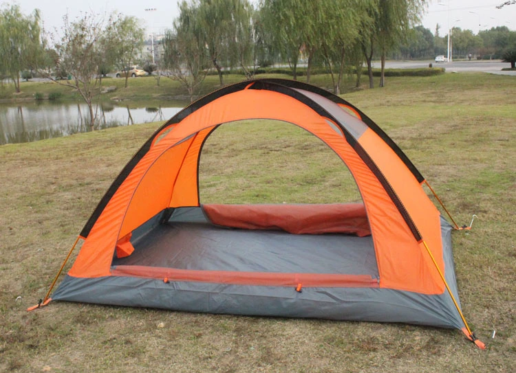 FLYTOP Outdoor Camping Tent For Rest Travel 2 Persons 3 Double Layer Windproof Waterproof Winter Professional Camp Tourist Tent (23)