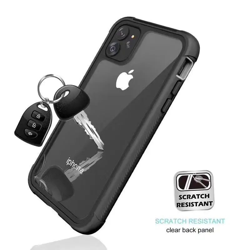 360 Полный сверхмощный защитный чехол против царапин для iPhone 11 на открытом воздухе Броня чехол для iPhone 11 Pro Max ударопрочный чехол Fundas
