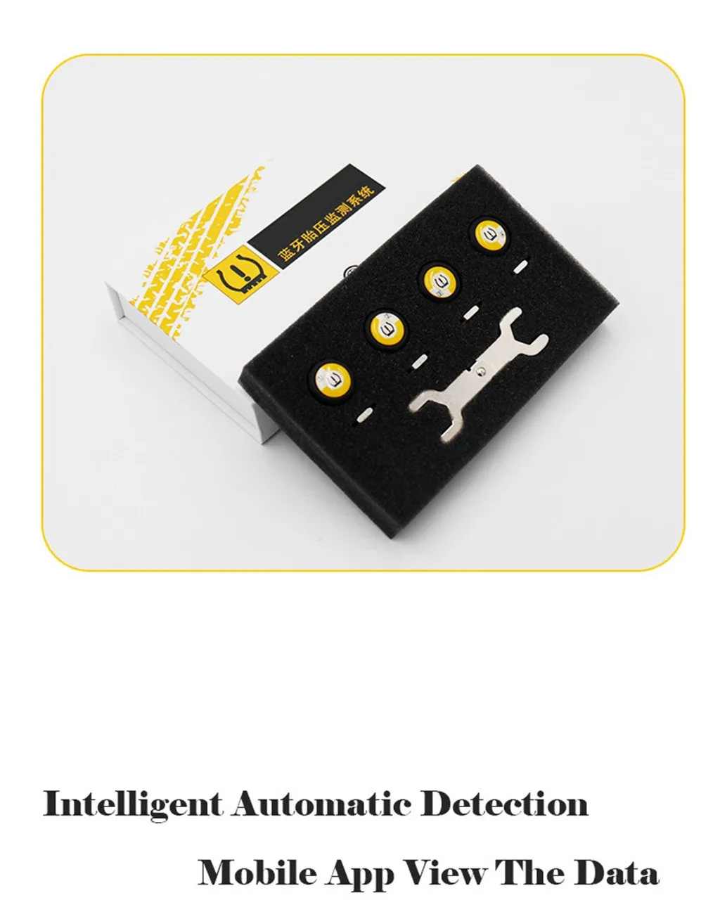 Система обнаружения давления в шинах автомобиля TPMS Bluetooth монитор давления в шинах внешний датчик для Android IOS для Honda#40