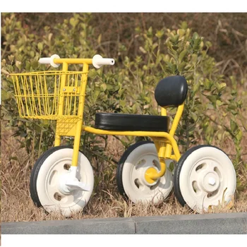 

Simplee Child Tricycle With Adjustable Back Handlebar, Practical Baby Bike Walke Steel Frame Balance Sense Kids Car Trike