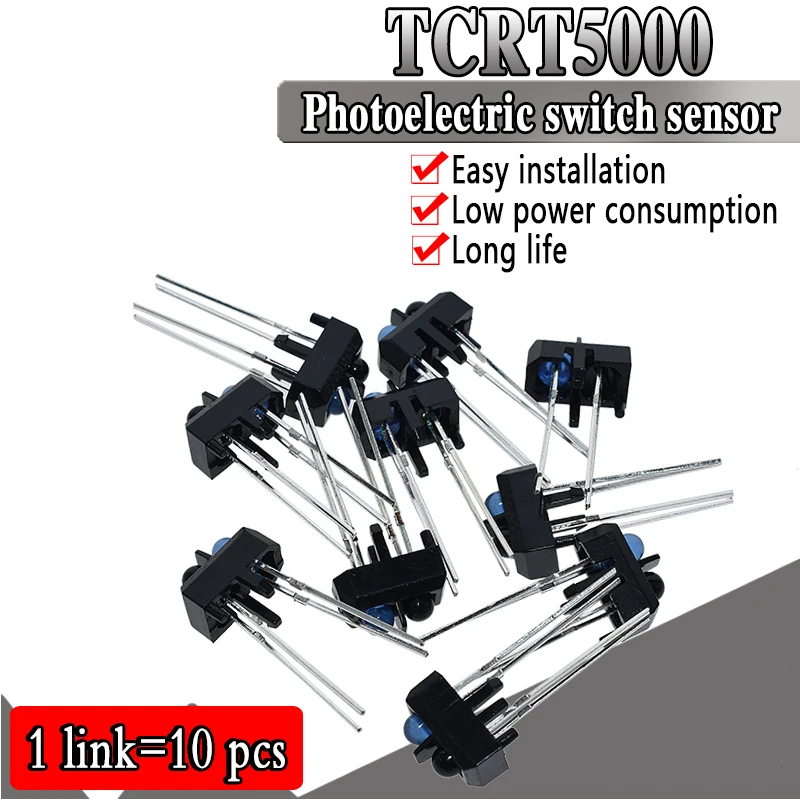 10 шт. TCRT5000L TCRT5000 светоотражающий оптический датчик инфракрасный ИК-фотоэлектрический переключатель WAVGAT