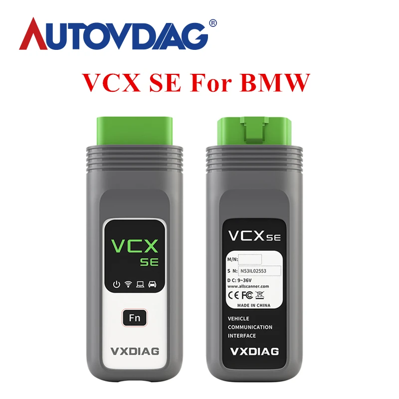 Диагностический сканер VXDIAG VCX SE для bmw лучше чем ICOM A2 + B C OBD2 инструмент диагностики