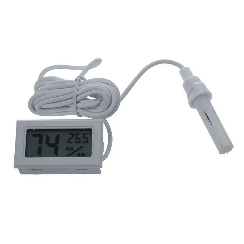 

WSFS Hot Mini Digital LCD Thermometer Hygrometer Humidity Temperature Meter Probe