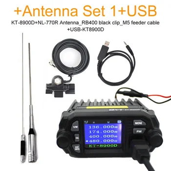 

Radio Walkie talkie 25W Quad Display Replacement Plusmn2.6ppm KT-8900D
