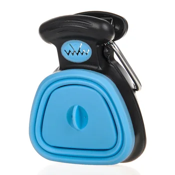 

Pet Product For Dog Pet Travel Foldable Pooper Scooper Poop Scoop Clean Pick Up Cleaner Big Mouth Clip Design Convenient Health