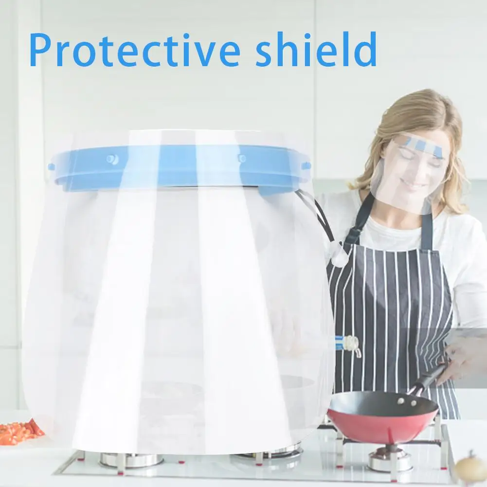 

10 Piece Set Kitchen Oil Splash Protective Mask Ladies Cooking Smoke Mask Plastic Tansparent Protection Shield Screen