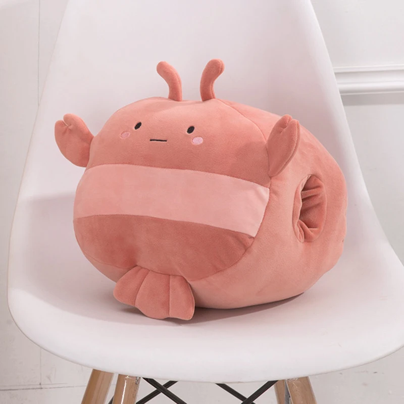 Согревающие руки Подушка креативная плюшевая игрушка Kawaii мультяшная Подушка Новинка согревающие плюшевые перчатки осень зима рождественский подарок