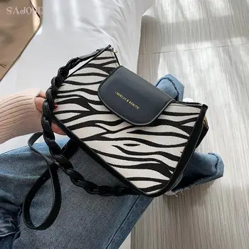 

Wild Tote Famale Lady Bags Classic Houndstooth Shoulder Women Handbag Canvas Fashion Handbags Leather Girl Casual Bag For Women