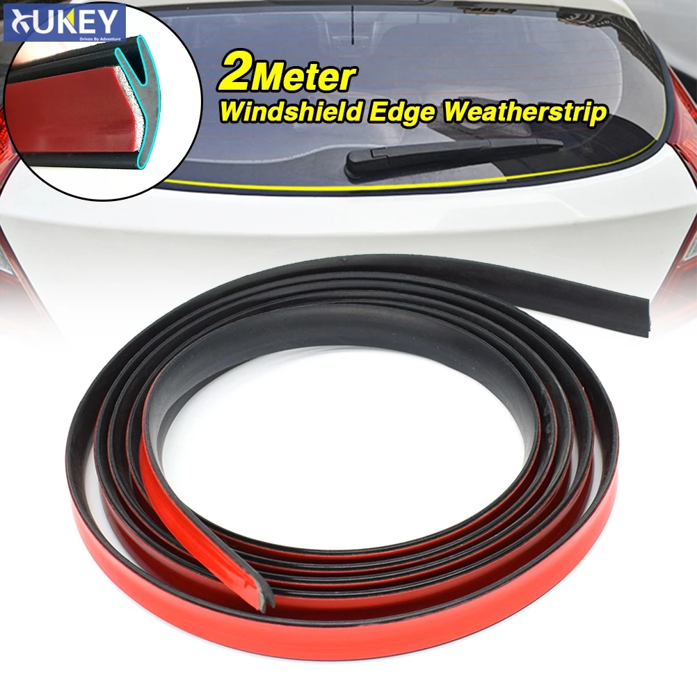 Guarnizione Gomma Per Parabrezza Auto - Striscia Sigillante 1.7m, Sostituzione Anti-invecchiamento - Foto 2