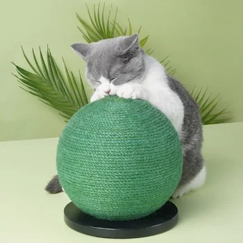 

Cat scratching board cat climbing frame grinder sisal wear-resistant small scratching board cat scratching ball cat toy