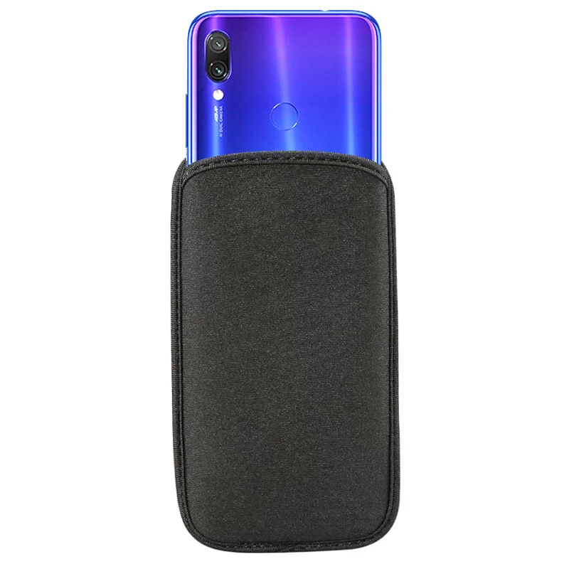 

Universal Soft Flexible Neoprene Pouch Case for Xiaomi Redmi Note 7 Protective Bag for Redmi 7 / 7 Pro 6 6A / 6 Pro Case Cover