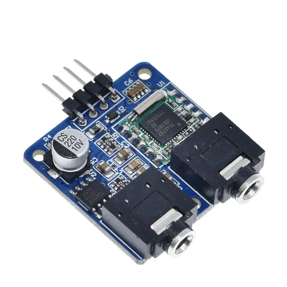 TZT 1/3PCS TEA5767 FM Stereo Radio Modul Für Arduino 76-108MHZ Mit kostenloser antenne – Detail 4