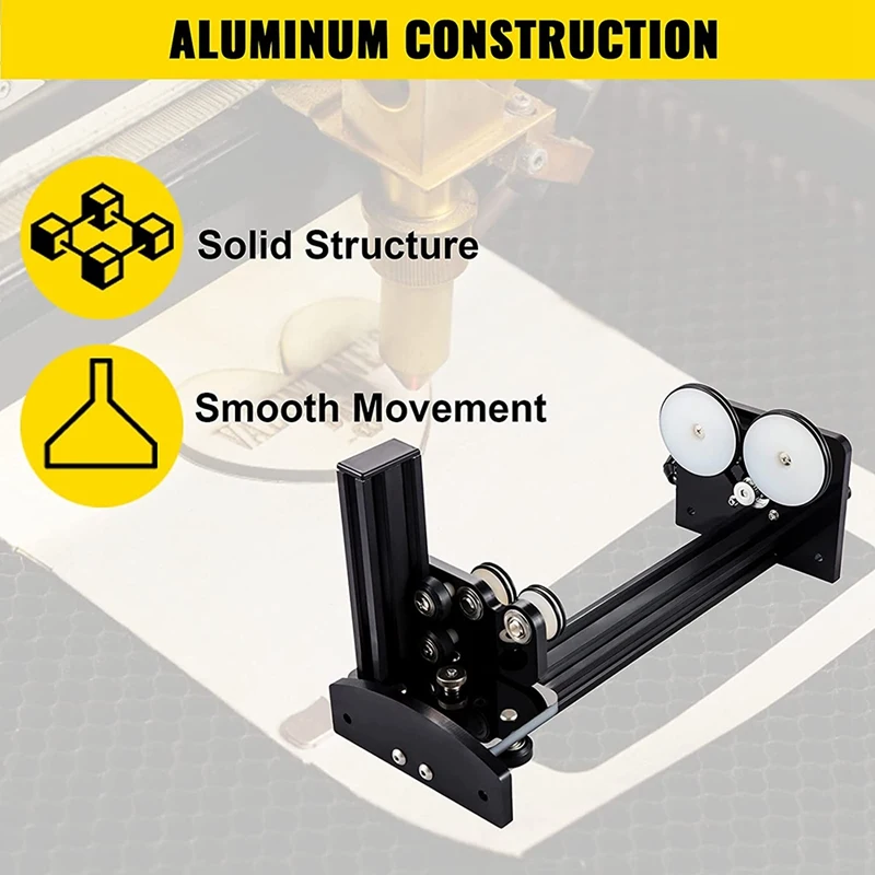 Rotary Axis Attachment,42 Stepper Motor Cutter Rotary,50Mm-350 Mm Rotary Axis For Engraving Cutting Cylinder Carving wood pellet press