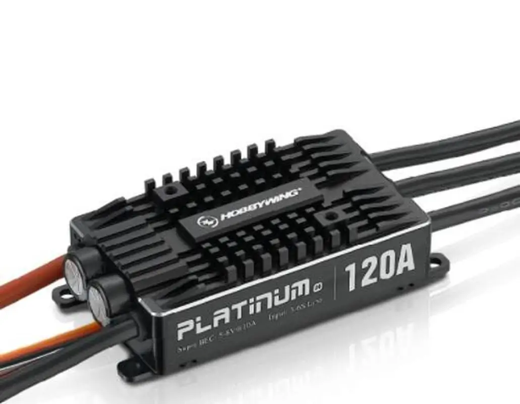 

Hobbywing Platinum Pro V4 120A 3-6S Lipo BEC Empty Mold Brushless ESC for RC Drone Aircraft Helicopter