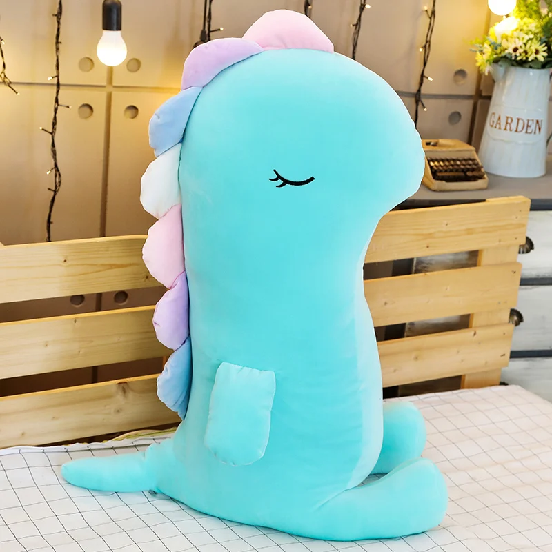 New Large Dinosaur Animal Stuffed Girl Children's Sofa Pillow Cushion Home Decoration Doll Toy Kids Gift
