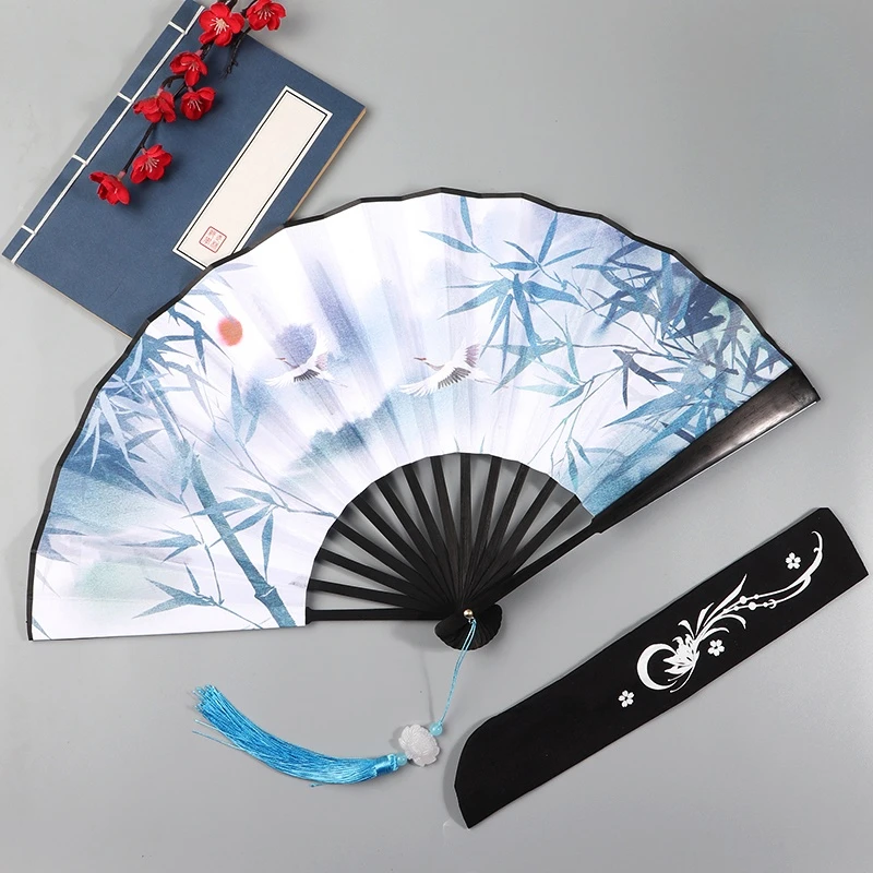 

Folding Fan Bamboo Man Ventilatore Hand Fan Chinese Ancient Style Gift Ventilador Abanicos Para Boda Portable Ventilatore Summer