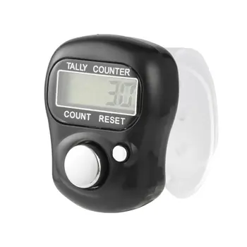 

Clicker 4 Digit Number Counters Plastic Shell Hand Finger Display Manual Counting Tally Clicker Timer Soccer Golf Counter dropsh