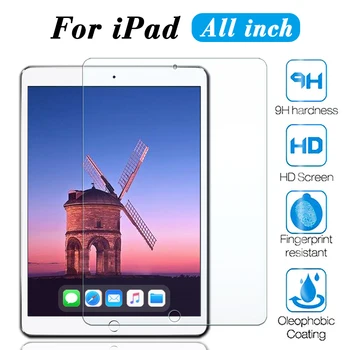 

iPad9.7 Protective Glass For Apple iPad 9.7 2018 2017 10.5 Pro Air 2 Tempered Mini 3 4 5 6 5th 6th Generation Screen Protector