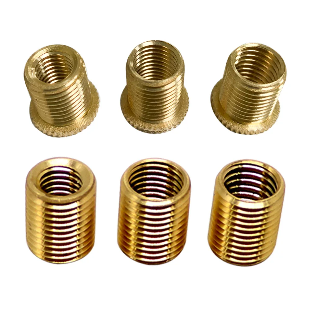 Universal M8x1.25 M10x1.5 M10x1.25 Copper Screw Shift Knob Adapter