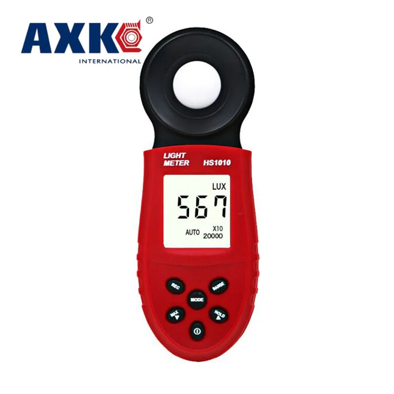 New 200,000 Lux Automatic HS1010 LCD Digital Split Light Luxmeter