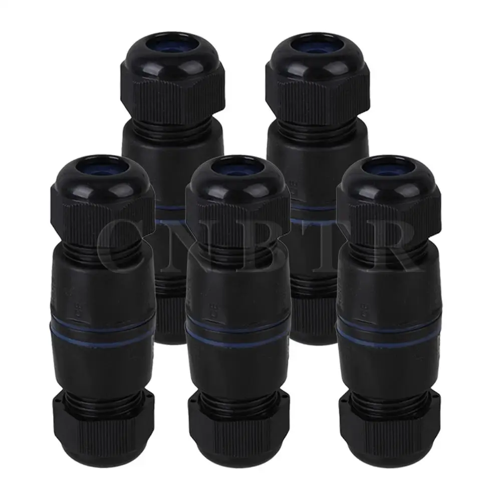 CNBTR Ethernet LAN IP68 AP Водонепроницаемый разъём 8 Pin RJ45 M25 набор из 5 пар|Детали