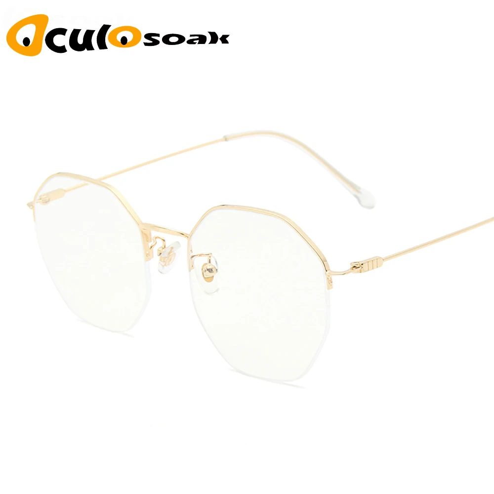 

Oculosoak Brand Designer Sunglasses Women Vintage Metal Reflective Glasses For Women Mirror Retro Oculos De Sol Gafas
