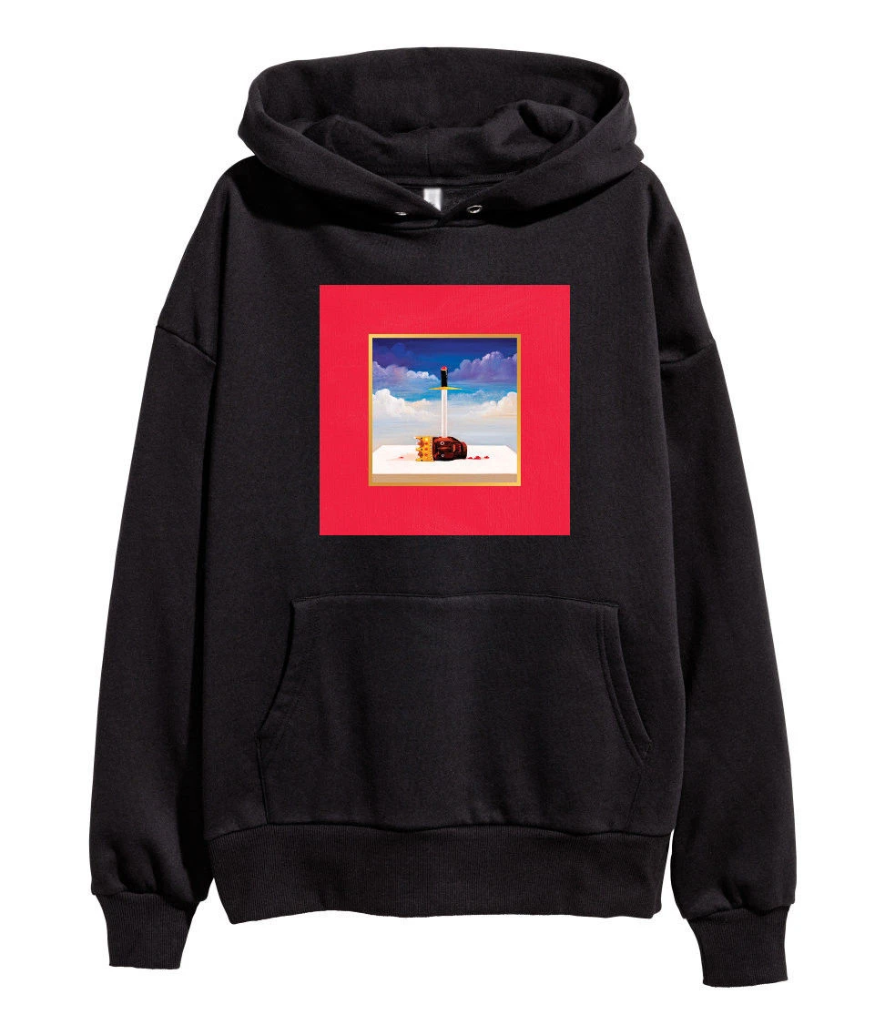 Kanye west my beautiful dark twisted fantasy hoodie Clearance