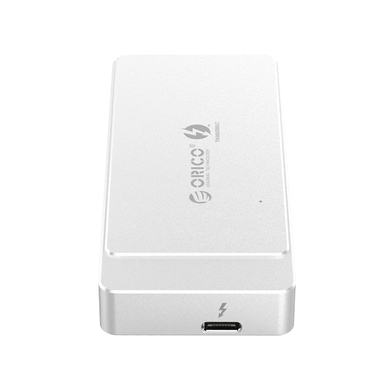 ORICO TFM2T3-G40-SV-BP Thunderbolt 3 серия NVMe M.2 SSD корпус для жесткого диска Высокая скорость 40 Гбит/с 2 ТБ макс для окна Mac