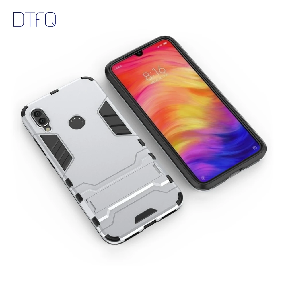 DTFQ противоударный чехол для Xiaomi Redmi Note 7 6 iPad Pro для девочек от 5 до 8 лет Pro Чехол с подставкой Чехол из жесткого поликарбоната+ ТПУ Мягкий противоударный чехол прочный случай для Redmi Примечание 4 4X3