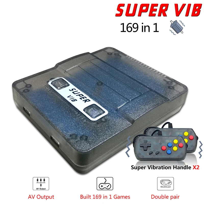 Супер VIB дешевый ТВ игровой плеер семейный развлекательный бокс портативный