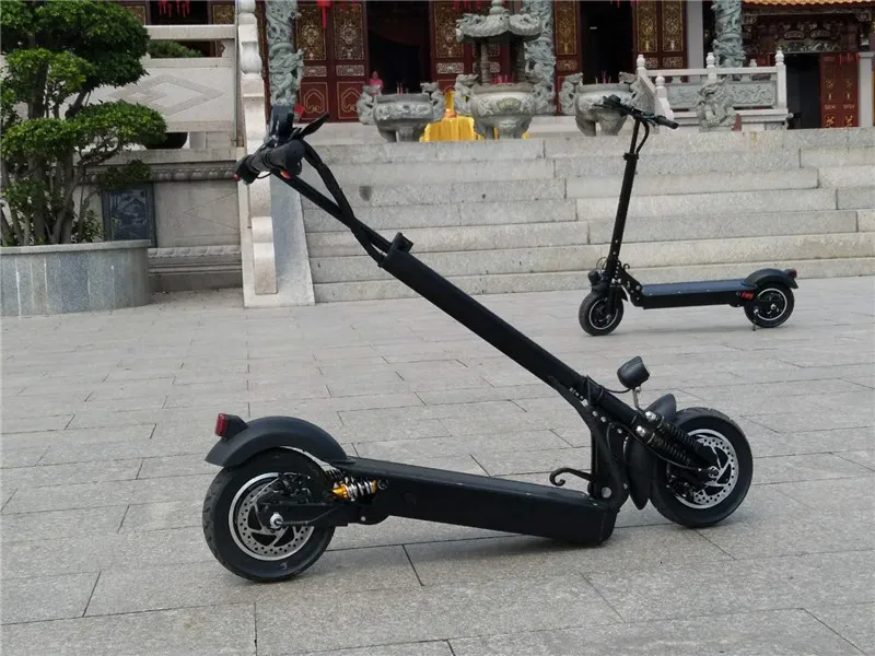 Folding 1002 arrival 52V 2400W 11inch New Electric Scooter with Explosion-proof vacuum tire wholesale for adults