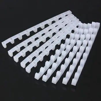 

10Pcs White Wide Beehive Plastic Frame Ends / Spacers Bee Rasing Nurturing Divider Beekeeping Equipment Tools Apiculture