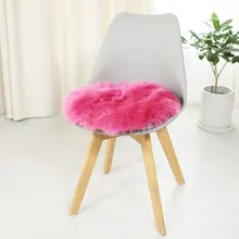 35 40 45 мягкий маленький коврик из натуральной овчины, Чехол для стула, коврик для спальни, коврик из натуральной шерсти, теплый Пушистый Ковер, меховые коврики