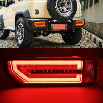 

CSCSNL 1 Pair LED Tail Lamp Taillight for Suzuki JIMNY jimny 2019 2020 Rear Lamp Parking Brake light Flow Turn Signal