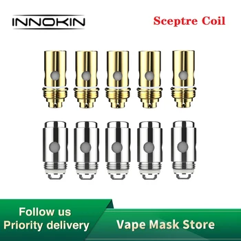 

5pcs Original Innokin Sceptre Replacement Coil for Innokin Sceptre Pod kit 1.2ohm MTL Coil 0.5ohm RDL Coil E-cigarette Vape Coil