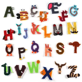 

260pcs/10Sets English Alphabet Embroidery DIY Sew On Alphabet Applique For Garment DIY Mixed 26 Letter Patches For Clothes