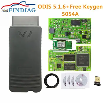 

High Performance 5054A For ODIS V5.1.6 Universal Diagnostic Interface OBD Vehicle Systems Bluetooth OKI Chip Code Scanner