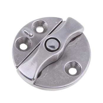 

Marine Boat Twist Lock Round Door Cabinet Hatch Catch Latch Stainless Steel