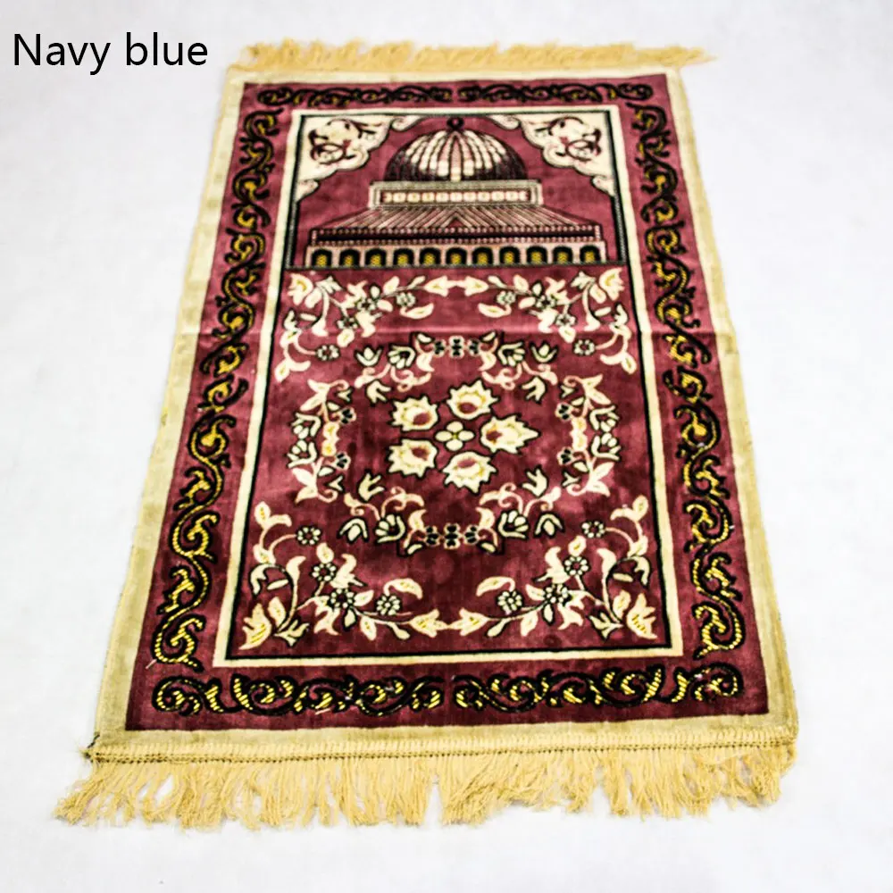 Ретро исламский мусульманский ковер молитвенный коврик из полиамидного волокна Salat Musallah молельный коврик Tapete Banheiro исламский коврик для