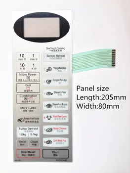 

Microwave oven panel switch NN-K574MF touchpad Toggle the membrane switch