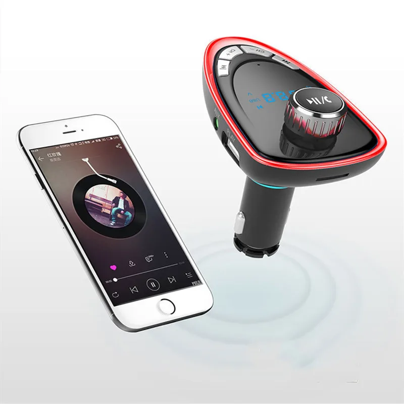 A27 автомобильный mp3-плеер аудио Fm модулятор радио fm-передатчик Bluetooth автомобильный комплект стерео приемник быстрый мобильный телефон зарядное устройство автомобиль музыка