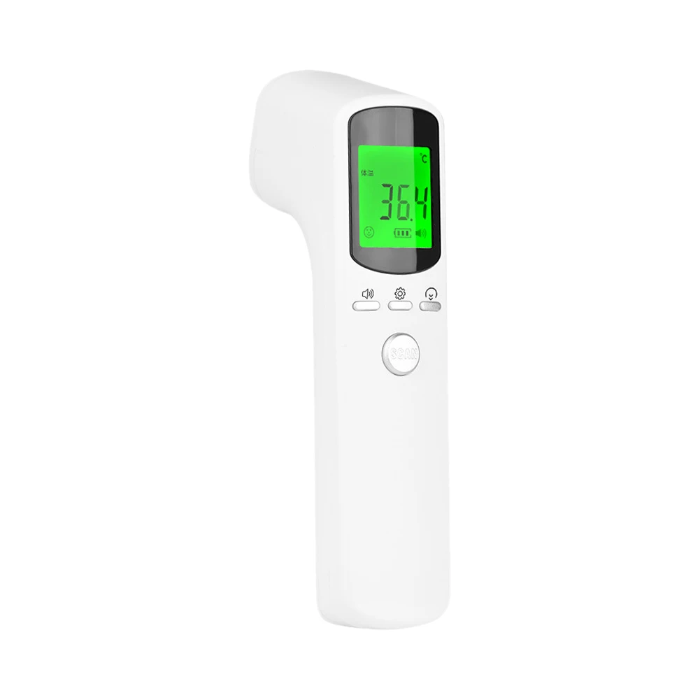 

Backlight Temperature Measurement LCD Digital Instant Readings Handheld Non Accurate PC Infrared Forehead Thermometer