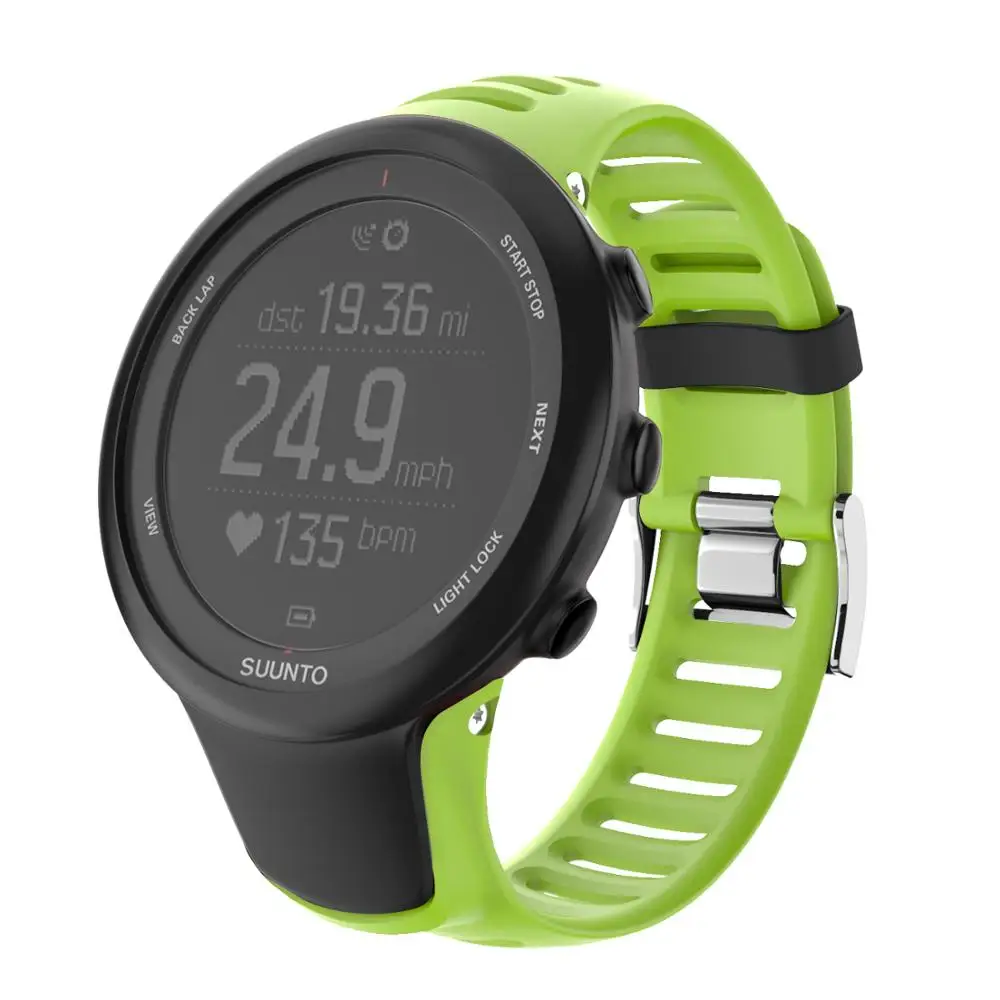 Ремешок из ТПУ для часов SUUNTO Ambit 3 сменный мягкий браслет Peak Sport Run|Ремешки часов| |