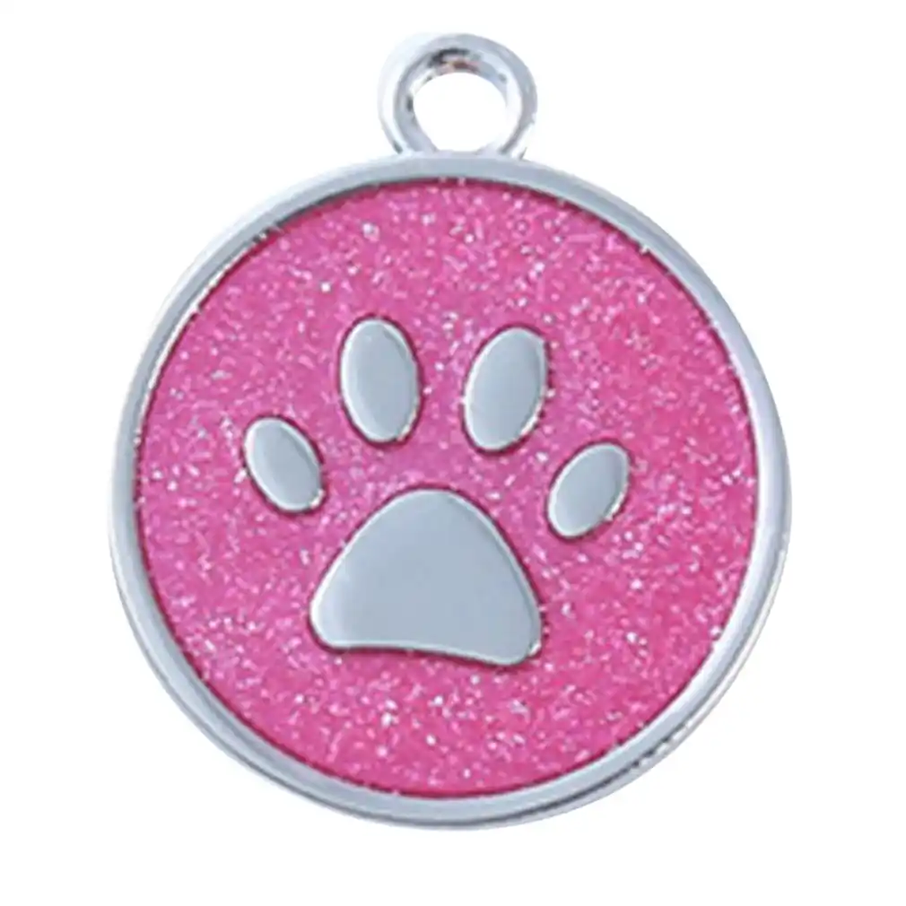 glitter footprints frame