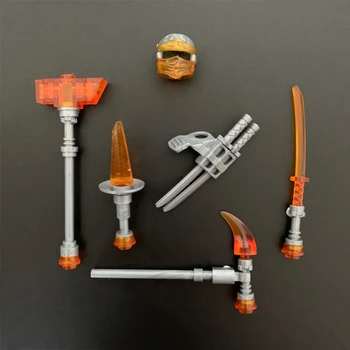 

Without Mini Figures Ninja With weapon action Building Blocks Kids Toy Gift Accessories Compatible Ninjagoed Toys For Children